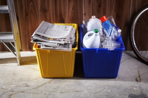 Illustration indicating accessibility support for London rubbish removal services