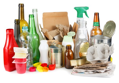 Preparing waste for collection in a London property