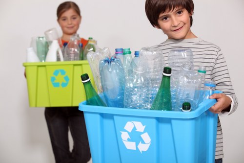 Sorting recyclable materials for collection in London
