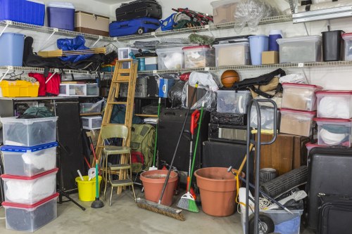 Professional business waste removal for a London property