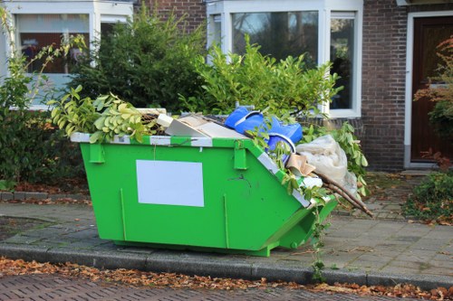 Local waste collection service handling items from a London property