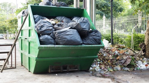 Responsible white goods recycling collection for a London property